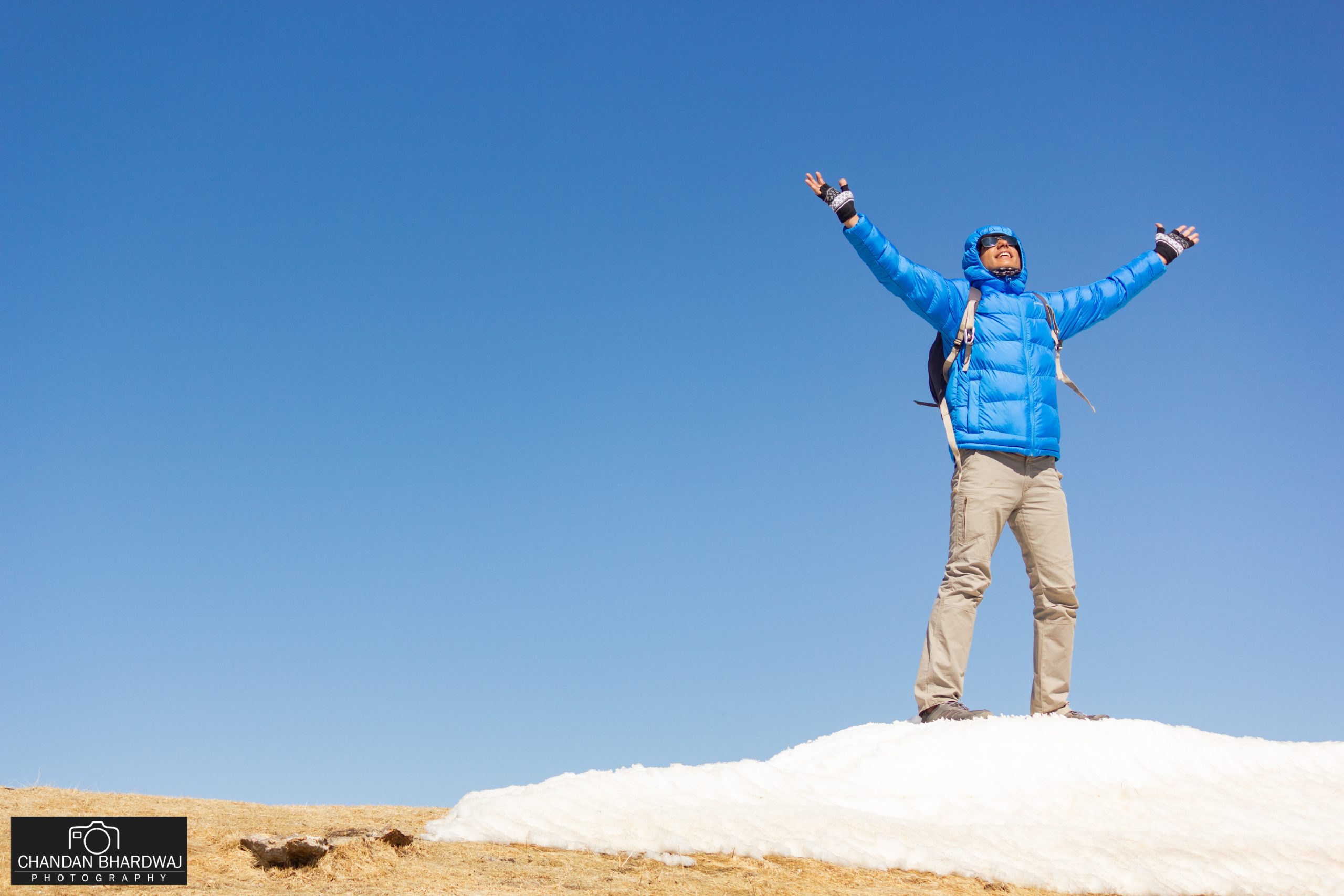 Home Chandan Bhardwaj on a Himalayan summit